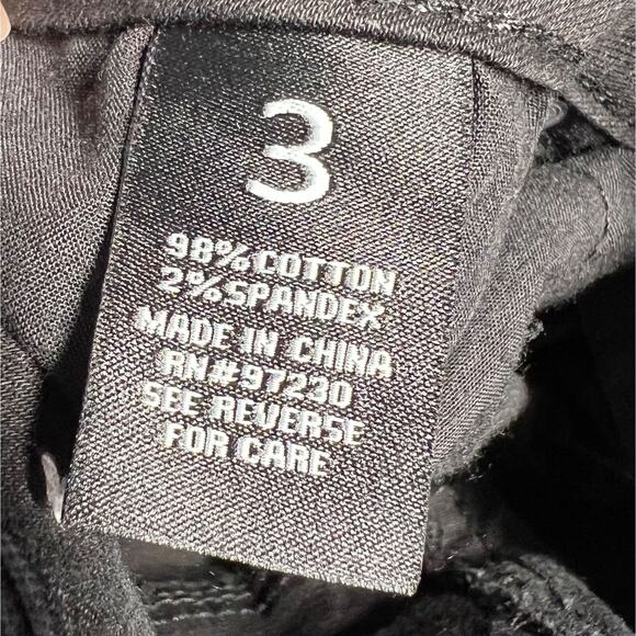 Almost Famous Womens Denim Skinny Jeans Pants Distressed Black Size 3 - Picture 7 of 8